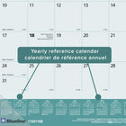 Blueline - 2027 Calendrier sous-main mensuel Le meilleur ami de l’homme - 22 po x 17 po - bilingue-Bilingue : anglais et français