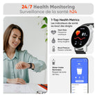 HyperGear - Montre intelligente et tracker de fitness Activ8-Fréquence cardiaque, pression artérielle et oxygène du sang (SpO2)