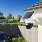 eufy Security - SoloCam S340 caméra de sécurité solaire, caméra extérieure sans fil, Blanc-Wi-Fi 2,4 GHz