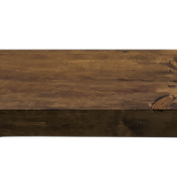 Entrepot La Grange - Tablette flottante 36 x 8 x 2 po - avec quincaillerie - Noyer moyen-Support inclus