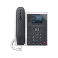 HP - Téléphone IP à montage mural Bluetooth avec/sans fil Poly Edge E220 - Noir-Toutes les fonctionnalités que vous pourriez demander