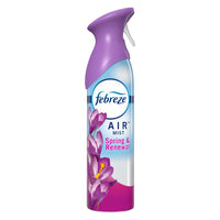 Assainisseur d’air éliminateur d’odeurs Febreze Rafraîchisseur d’air éliminant les odeurs – Printemps et renouveau – 250 g-Élimine les odeurs sans les masquer, ne laissant rien d’autre qu’un parfum frais et léger