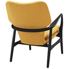 Modway - Heed Tissu rembourré - Noir Jaune-Mélange de laine et de viscose