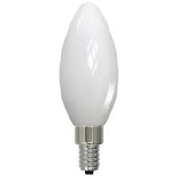 Northern Stars - DEL Ampoule, LE-4B10/830/FR/E14 3000K 120V 4W E14 350LM = 40W - Givrée - 10 Paquet-Ampoule DEL B10 Avec Culot E14 