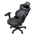 AndaSeat - Chaise de jeu Kaiser 4 XL Premium - Noir élégant-Un savoir-faire durable allié à un design artistique: Le matériau ArteDiPelle du Kaiser 4, un cuir polyuréthane révolutionnaire et facile à nettoyer, développé grâce à une technologie écologique sans solvants, illustre l’engagement d’AndaSeat à réduire la pollution environnementale sans compromis sur le style ni sur le confort.