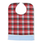 BIOS Living - Protège de vêtement - tissu écossais rouge-Boutons-pression
