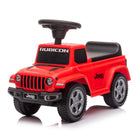 Freddo - Jeep Rubicon Pied au Sol Porteur pour Tout-Petits - Rouge-Design Jeep robuste : Un modèle grandeur nature conçu pour ressembler à l’emblématique Jeep Rubicon, offrant une expérience de jeu réaliste aux enfants de 1 à 3 ans