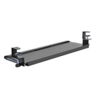 Uplite - Plateau de clavier Réglable avec Pince-Dimensions : plateau 26,8"L x 11,1"P x 1"H, avec pinces 31,4"L x 11,1"P x 5,1"H ; course de piste : 7,5", fonctionne avec des bureaux jusqu'à 1,77" d'épaisseur