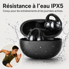 Rwan - Écouteurs ouverts à pince - noir-La construction légère offre un ajustement confortable pour une écoute quotidienne