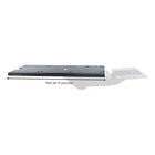 IntekView - Plateau de clavier idéal - 25" x 10" - Gaucher - Rails 21"-Hauteur de profil basse de 5/8" / 1,62 cm
