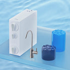 iSpring - Système de filtration d'eau par osmose inverse sans réservoir RO500-BN certifié NSF, d'une capacité de 500 gallons par jour (GPD).-Choix Économique Et Écologique: Avec son ratio eau purifiée/eaux usées exceptionnel (jusqu’à 2:1), le système de filtration par osmose inverse sans réservoir RO500AK-BN permet d’économiser jusqu’à 400 % d’eaux usées par rapport aux systèmes de filtration par OI traditionnels. Ce ratio eau pure/eaux usées de pointe contribue à réduire les factures d’eau et la quantité d