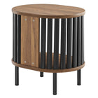 Modway - Fortitude Table d’appoint - Noir noyer-6
