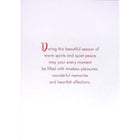 Mill Brook Studio - Cartes de souhaits Noël 5-3/8 po x 7-3/4 po / Enveloppes - paquet de 18-Imprimées sur un papier de qualité non couché