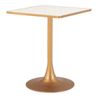 Zuo - Spot Table bistrot - Beige/Or-Couleur: Beige/Or