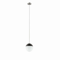 Modway - Stellar 1-Lumière Lumière suspendue - Nickel poli à l’opale-Pendentif moderne à une lumière