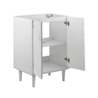 Modway - Augusta 24" Armoire de toilette de salle de bain (lavabo non inclus) - Blanc-8