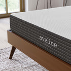 Modway - Aveline 8 po Matelas King-Housse amovible à fermeture éclair en tricot extensible