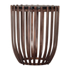 Zuo - Kafig Table d’appoint - Bronze-Bois de santal recyclé au charme authentique et durable