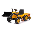 Freddo - Excavatrice 12 V 1 place pour enfants-Siège PP : Votre enfant peut profiter d'une balade confortable avec le siège en plastique PP de cette excavatrice. Sa conception garantit un confort maximal pour votre petit, de sorte que sa balade est confortable et sûre