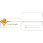 Enveloppes pour devises Action Envelope - 2-7/8 po x 6-1/2 po - nœud doré - paquet de 500-Livré avec un noeud doré
