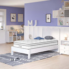 Modway - Jenna 8 po Ressorts et mousse Matelas simple étroit-Couche de mousse réactive de 0,5 po