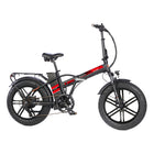 GoTyger - Vélo électrique pliable 20 po à cadre ouvert 7 vitesses-Les roues intégrées OPC solides offrent une résistance supérieure et ne nécessitent jamais de réglage des rayons