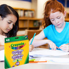 Crayons de couleur Crayola, boîte de 48-Les crayons de couleur Crayola sont fabriqués à partir de bois provenant de forêts gérées de manière durable afin de contribuer à la préservation des ressources