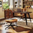 Homy Casa - Bureau d'Écriture Multifonctionnel de 63 po, Finition Noyer-Parfait pour: Bureaux à domicile, coins d’étude, espaces de travail et studios créatifs, Télétravailleurs ou étudiants ayant besoin d’un espace fonctionnel, Appartements modernes, lofts ou intérieurs minimalistes