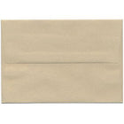 JAM Paper Enveloppes d'invitation pour passeport A8 - 5,5 x 8,125 po - Brun grès recyclé - Paquet de 50 (83728I)-Couleur: Grès