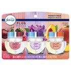 Febreze - PRISE Produits assortis Lilas/Cerises et baies/Pêche - 78 mL-La technologie Senteur durable procure une fraîcheur du premier jour qui dure 50 jours (à faible intensité)