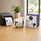 Premium Tape - Compatible avec Brother DK1202 Étiquettes d'expédition - Noir sur Blanc - 4" x 2-3/7" - 300 Étiquettes-Marque: Premium Tape