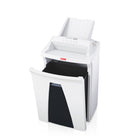 HSM - Déchiqueteur de bureau Securio à alimentation auto 300CL5, pile de 300 feuilles, de 5 à 7 feuilles, coupe micro-Dimensions (po) : 32,9 haut. x 15,5 lar. x 17,1 prof.