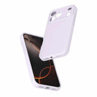 Avana - Coque MagSafe Velvet iPhone 17 Pro - Lavande-Protection de baie de caméra en métal, compatible avec le cache d'objectif