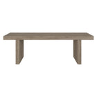 Hudson&Canal - Table basse rectangulaire Soren (48 po de largeur) - Chêne gris vieilli-La table est fabriquée à partir de matériaux MDF de haute qualité et durables