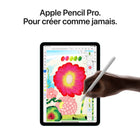 Apple - iPad Air 13 po, Puce M3, Wi-Fi, 128 Go, Comète-Caméras de Pointe: iPad Air est doté d’une caméra avant 12MP Center Stage, idéale pour les visioconférences et les selfies. La caméra arrière grand-angle 12 Mpx avec flash True Tone est parfaite pour la numérisation de documents, la photo et la vidéo 4K