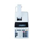 Sharp - Imprimante multifonction 12 chiffres, calculatrice multifonction - blanc-Écran LCD extra large à 12 chiffres rétroéclairé par LED blanches