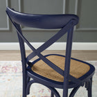 Modway - Gear Restauration Fauteuil d’appoint - Bleu Minuit-Aucune assemblée requise