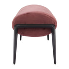 Zuo - Glatt Banc - Brun-Dimensions: 16,1 po L x 53,5 po L x 18,9 po H