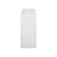 Enveloppes bancaires LUX de petite taille - 24 lb - 3-1/4 po x 7 po - blanches - paquet de 1 000-Papier 24 lb
