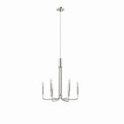 Modway - Rekindle 6-Lumière Lustre - Nickel poli-Lustre à 6 lumières