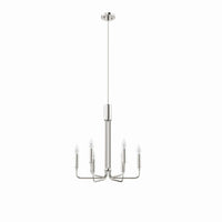 Modway - Rekindle 6-Lumière Lustre - Nickel poli-Lustre à 6 lumières