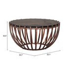 Zuo - Kafig Table basse - Bronze-6