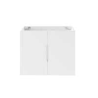 Modway - Vitality 24" Armoire de toilette de salle de bain (lavabo non inclus) - Blanc-Vanité de salle de bain moderne