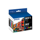 Epson - Cartouche d'encre T302XL Claria Premium - Noir grande capacité/Couleur standard CMJ-Textes nets et couleurs brillantes pour des impressions de grande qualité, encre à séchage rapide