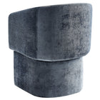 Modway - Verity Barrel Back Chenille Fauteuil à manger - Bleu ardoise-8