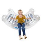 Bouncyband - BBAROCKBU Berçant sensoriel apaisant et amusant-RÉSISTANT : Fabriqué avec du vinyle épais de haute qualité facile à nettoyer et comprend un kit de réparation gratuit.