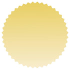 JAM Paper - Rouleaux d'étiquettes standard - Burst - joint de 2 -25 pouces - feuille dorée mate - 125 étiquettes/rouleau-Taille : Burst (2,25 pouces) | Les étiquettes imprimables sont faciles à créer et à personnaliser.