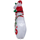 GEMMY - Panneau gonflable Joyeux Noël avec le Père Noël - 94 cm x 274 cm-Se gonfle automatiquement en quelques secondes