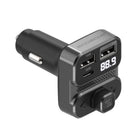 Scosche -  chargeur pour l’auto et transmetteur FM Bluetooth SBTFM5-SP avec ports USB-C et deux USB-A pour des appels mains-libres -Il permet de diffuser la musique sans fil via la radio FM stereo de votre vehicule, ou de jouer la musique directement d'une cle USB (supporte jusqu'a 32 Go).