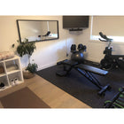 Edgewood - Tuile à Emboîtement Voyager Résidentiel Fitness à Domicile, Absorbe Les Chocs Et Les Sons - 24 po l x 24 po L x 1/4 po P - Crépuscule-Style de surface lisse à haute traction